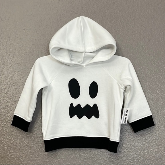 Ghost Halloween Hoodie Sweatpants Outfit 3-6 NEW - Picture 2 of 5
